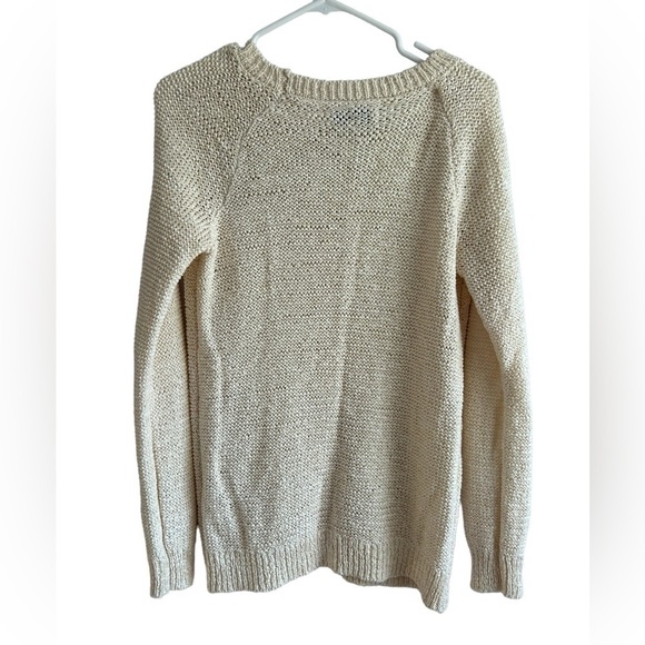 Jones New York Off-White Mesh Sweater • Size: L • Used - Picture 2 of 7
